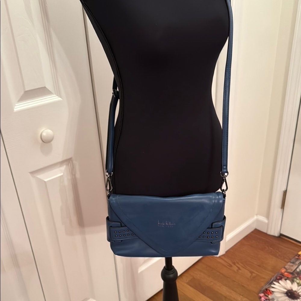 Nicole Miller Blue Crossbody Bag Everyday Style